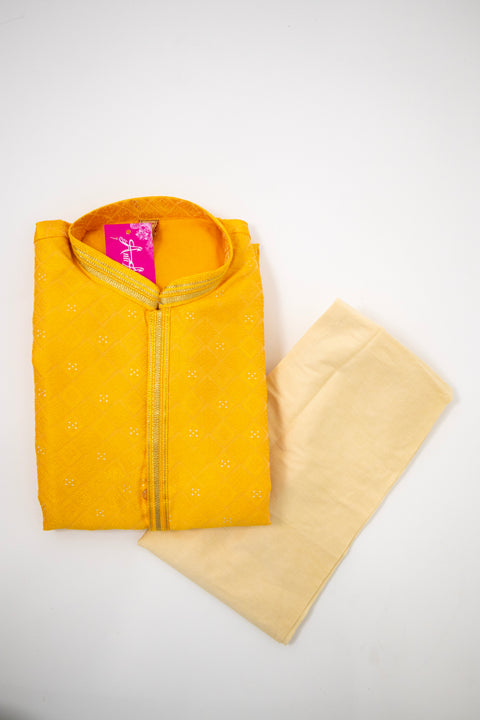 Mustard Yellow Kurta set