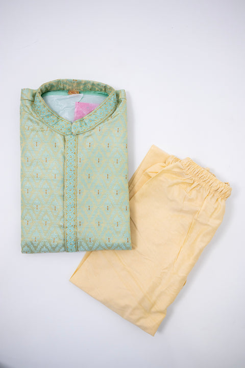 Green Kurta set
