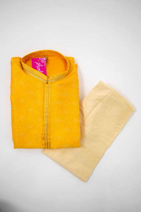 Mustard Yellow Kurta set
