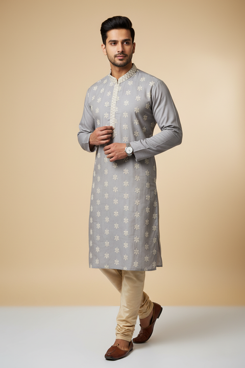 Ash Kurta set