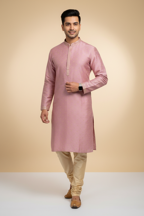 Onion Pink Kurta set