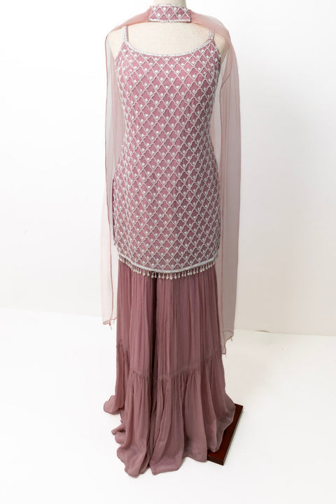 Pink Sharara