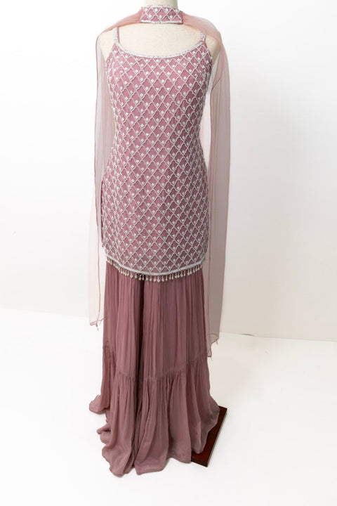 Pink Sharara