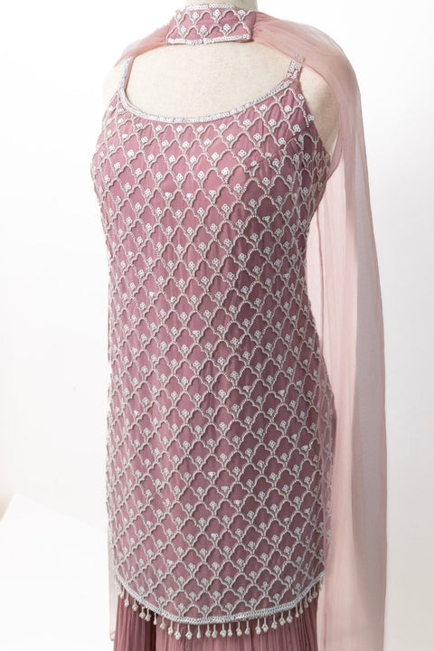 Pink Sharara