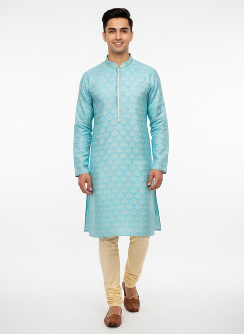 Sky Blue Kurta set