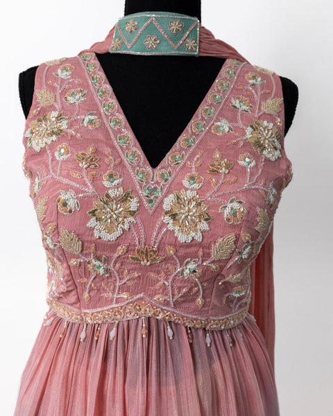 Pink and Blue Sharara
