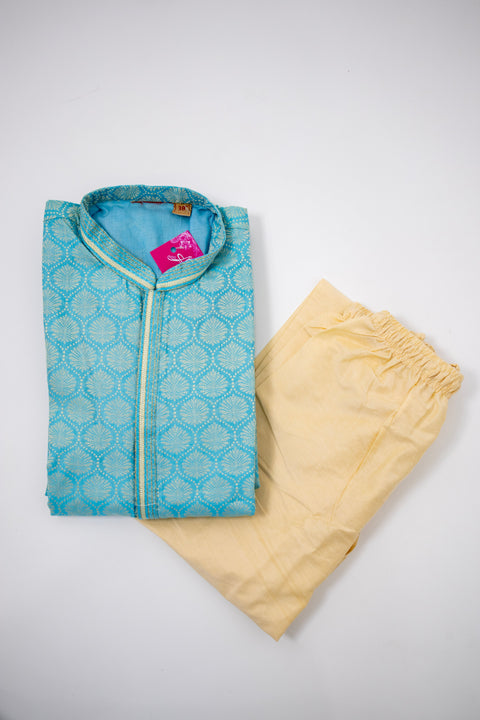 Sky Blue Kurta set
