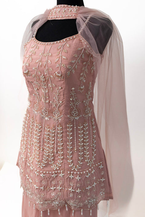 Light Pink Sharara