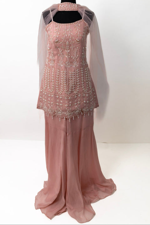 Light Pink Sharara