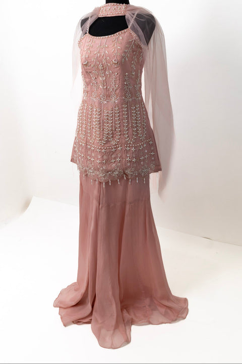 Light Pink Sharara