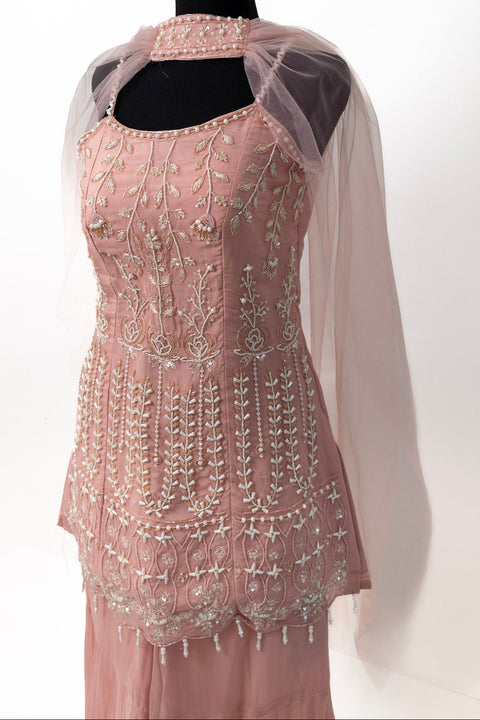 Light Pink Sharara