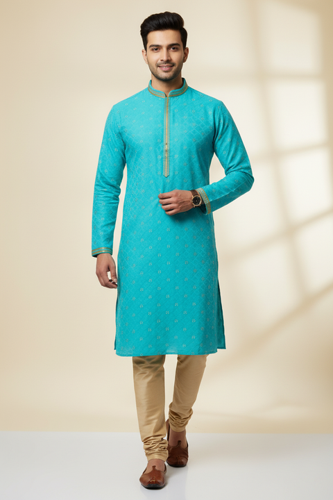 Blue Kurta set