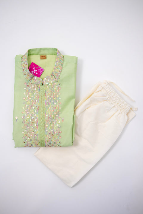 Sea Green Kurta set
