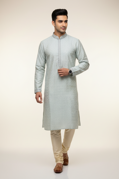 Grey Kurta set