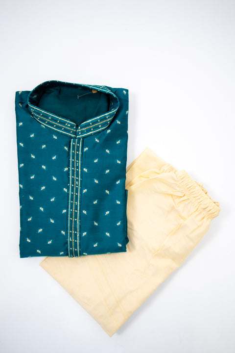 Green Kurta set
