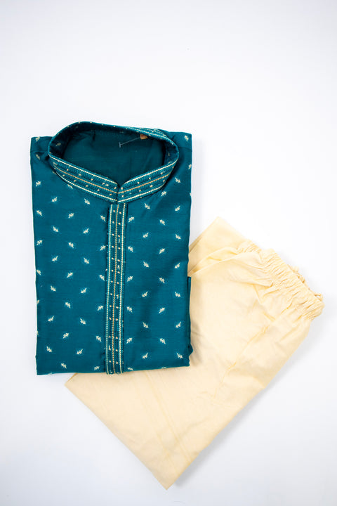 Green Kurta set