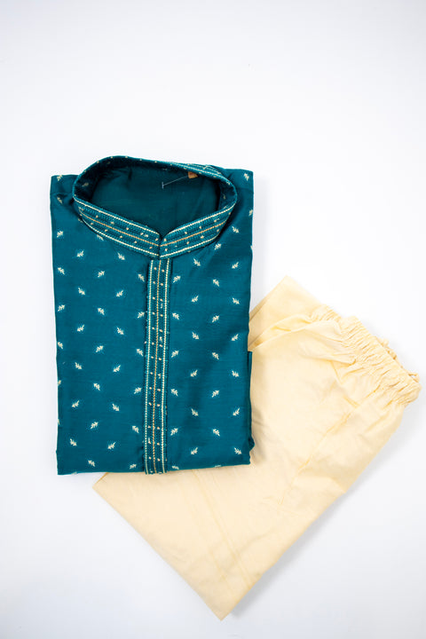 Green Kurta set