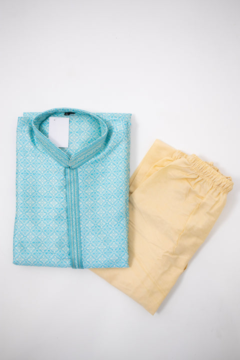 Sky Blue Kurta set