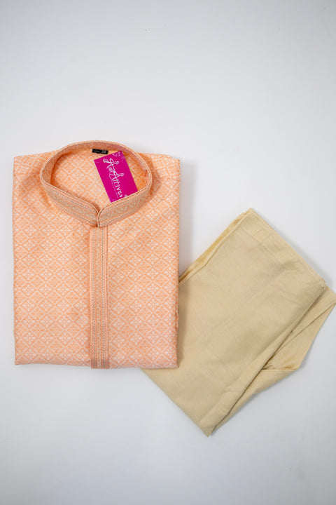 Peach Kurta set