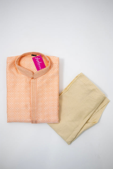 Peach Kurta set