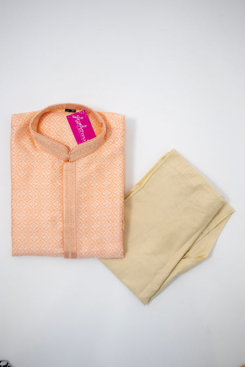 Peach Kurta set