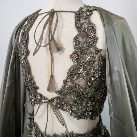Elegant silver Lehenga