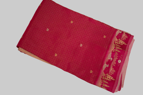 Pink Mashru Saree With blouse