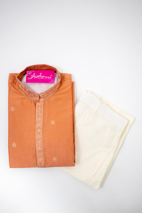 Orange Kurta set