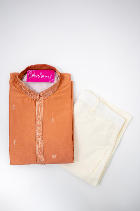 Orange Kurta set
