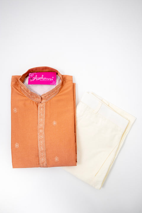 Orange Kurta set