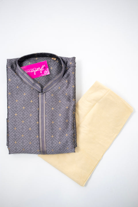 Grey Kurta set