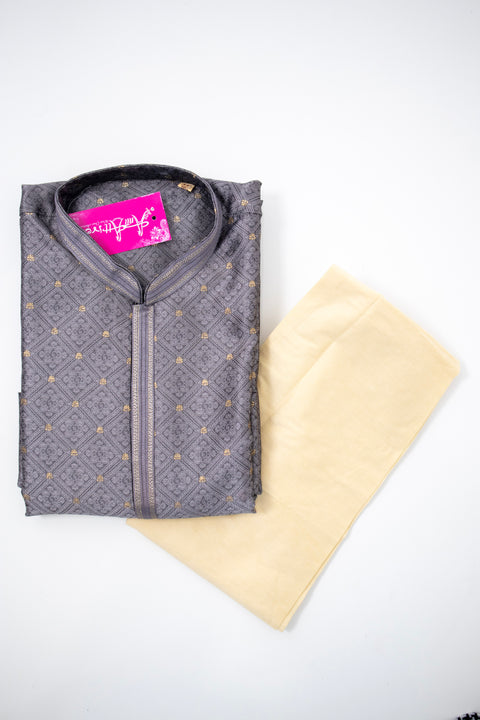 Grey Kurta set