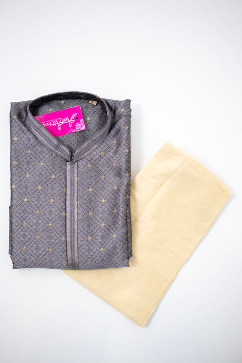 Grey Kurta set