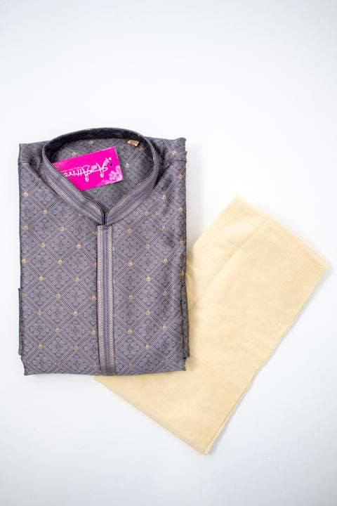 Grey Kurta set