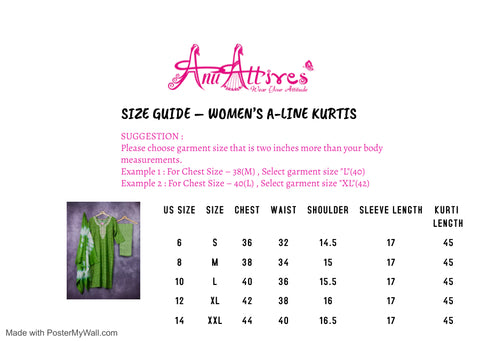 Green Kurta, Pants and Dupatta set