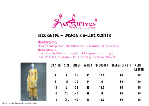 Yellow & White Muslin Kurta, Pants and Dupatta set