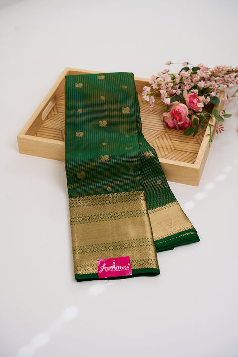Green Kanjivaram Saree