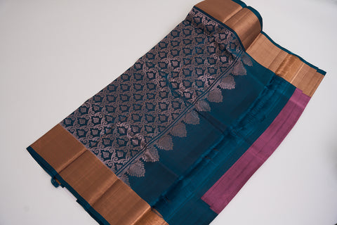 Pink & Green  Kanjivaram Saree