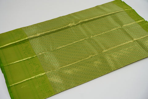 Light Green Kanjivaram Saree