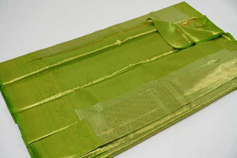 Light Green Kanjivaram Saree
