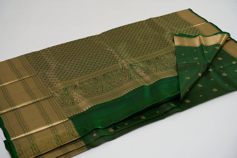 Green Kanjivaram Saree