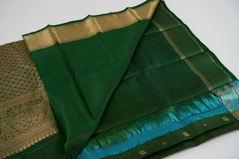 Green Kanjivaram Saree