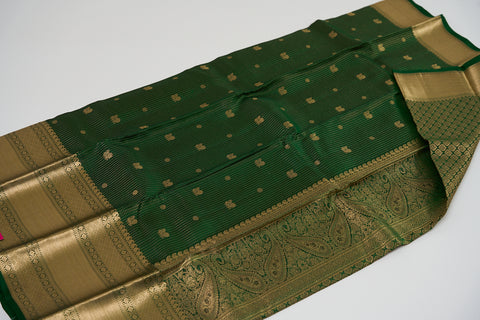 Green Kanjivaram Saree