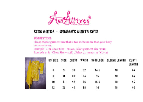 Mustard Yellow Kurta Set