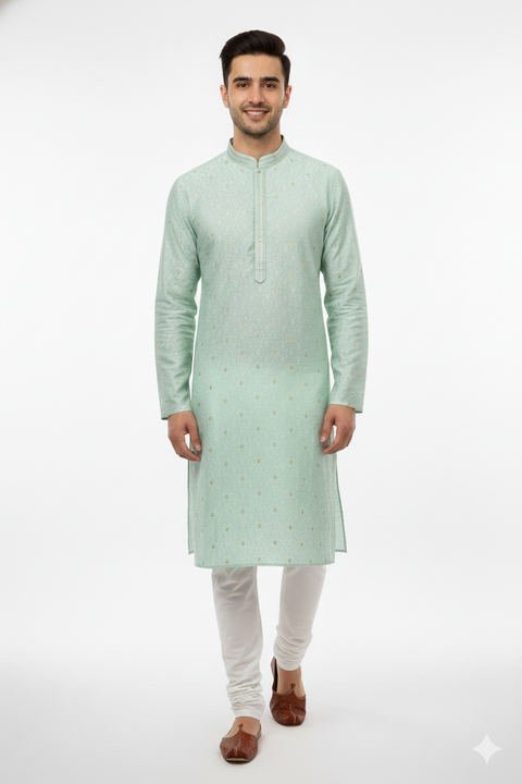 Sky Blue Kurta set
