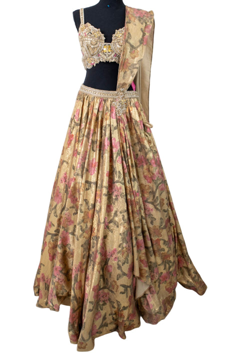 Floral lehenga