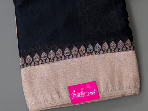Black Chiffon Gift Saree