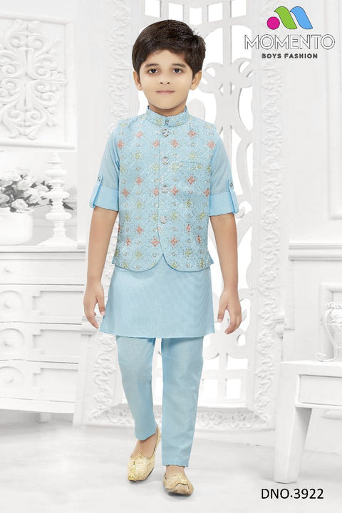 Blue boys Kurta Set