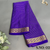 Mysore Silk Saree- Purple (Attached Blouse Material)