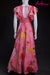 Pink Georgette Gown with all over Sequence